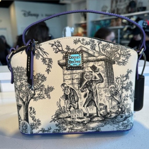 Meet the Posher Handbags - Dooney and Bourke Haunted Mansion Dome Crossbody